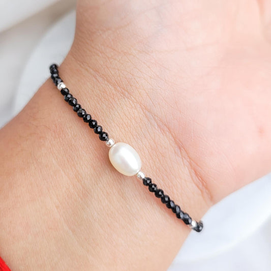 Pulsera Laila Espinela Negra