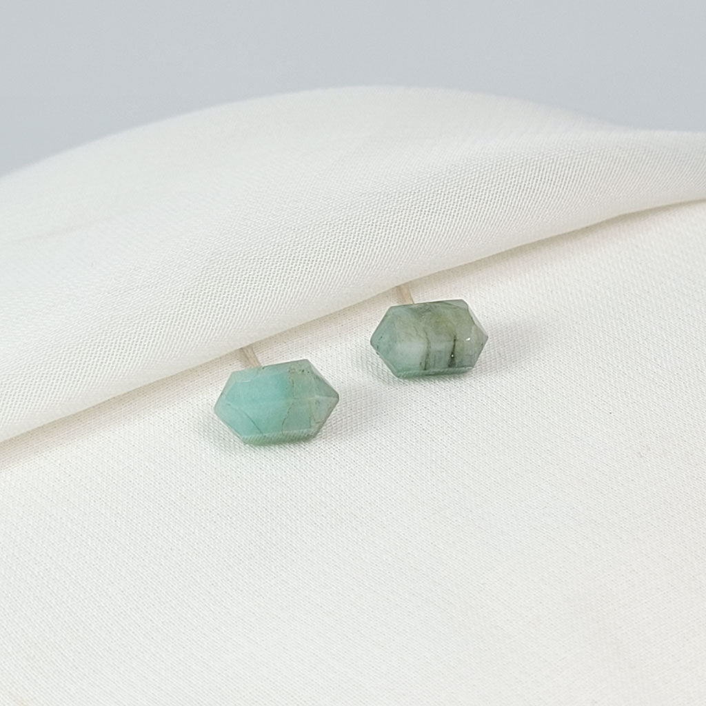 Aretes Esmeralda Diamante
