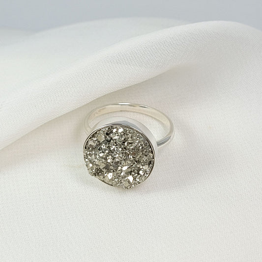 Anillo Regulable de Pirita