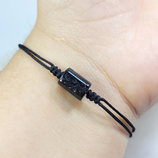 Pulsera Mili Turmalina Negra