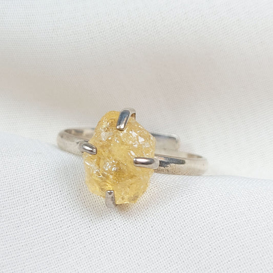 Anillo Citrino Rumi