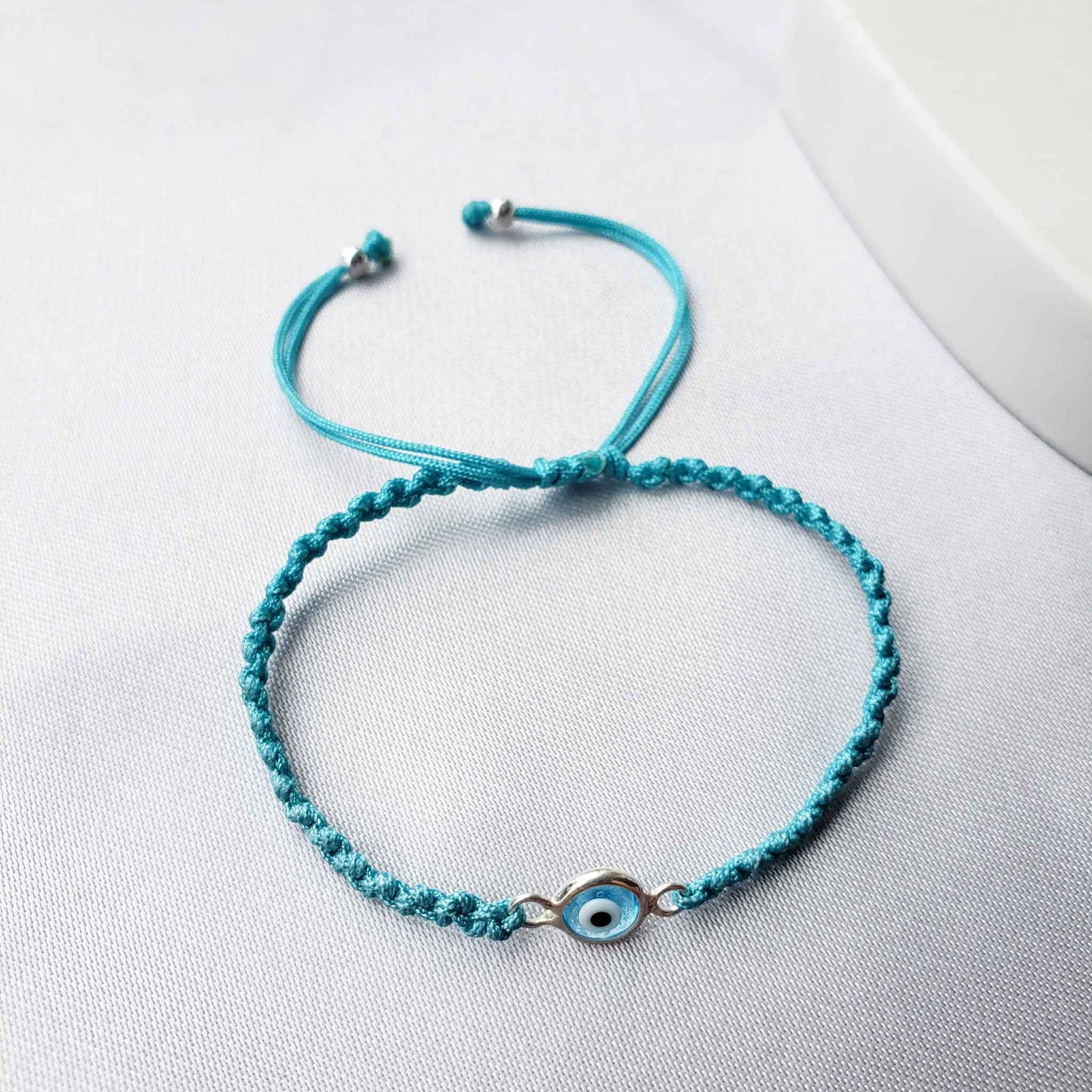 Pulsera ojo turco turquesa