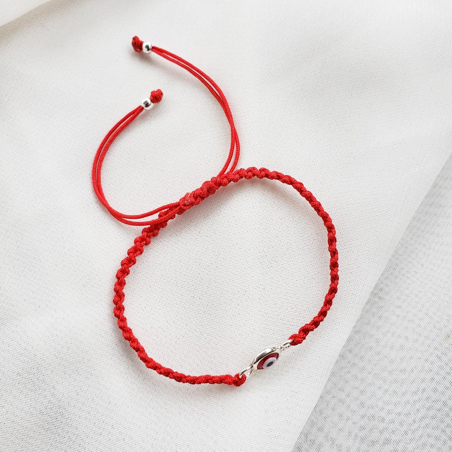 Pulsera ojo turco rojo