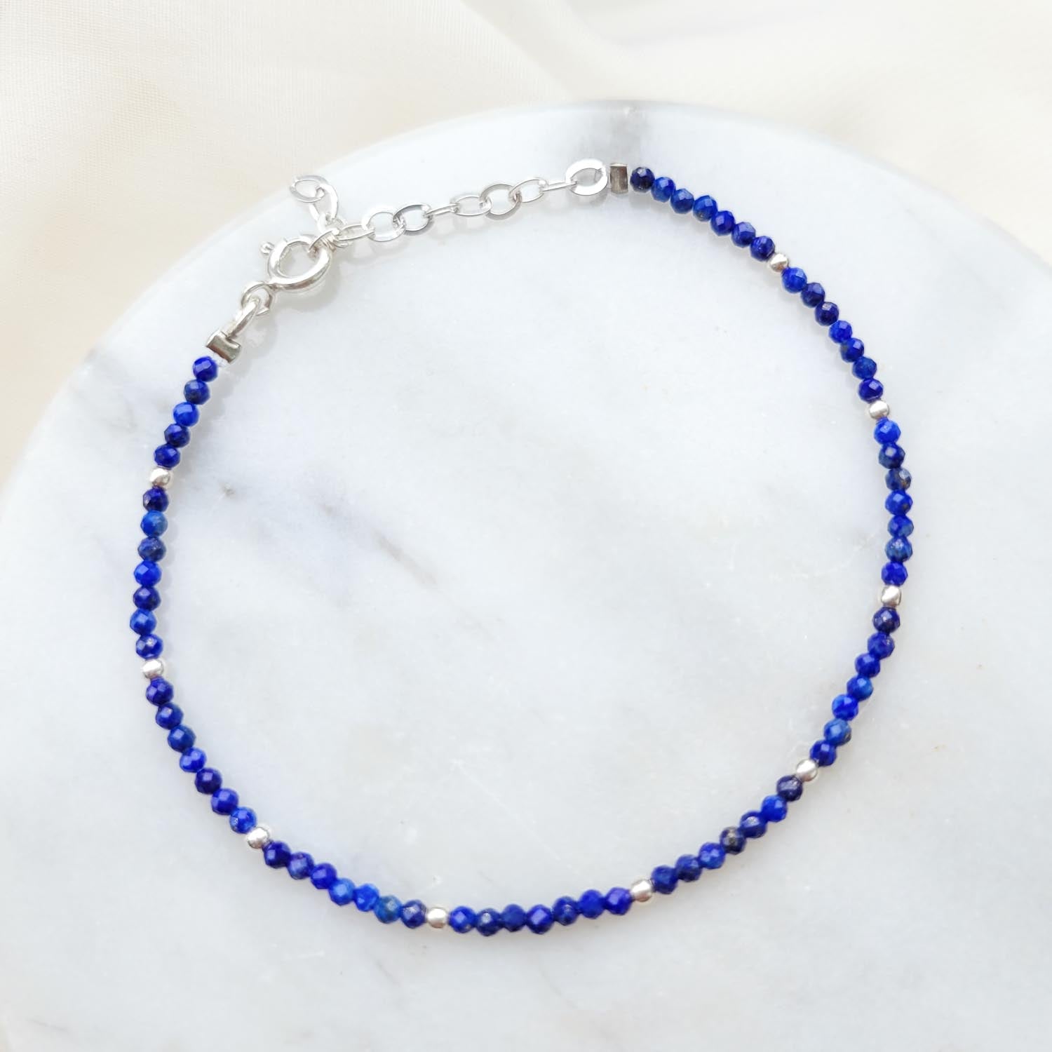 Pulsera Lapizlazuli - 2mm