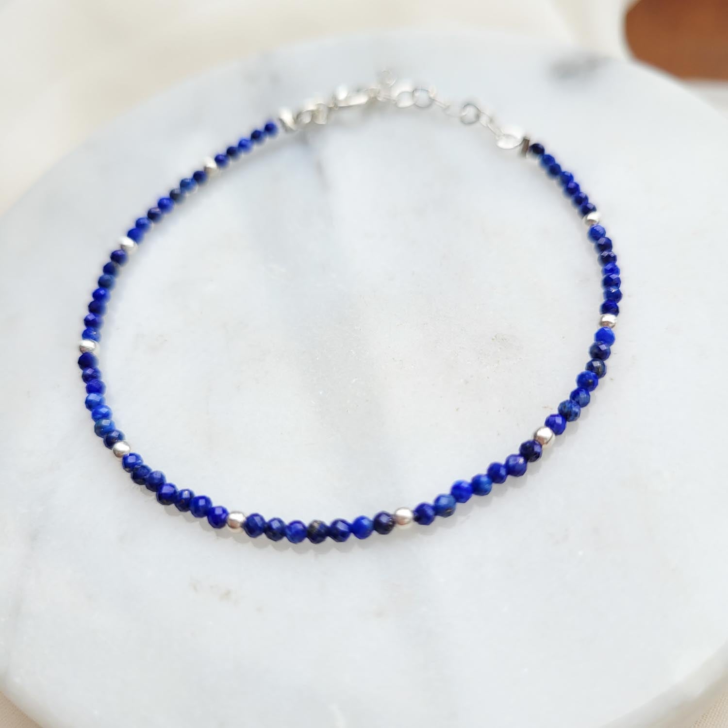 Pulsera Lapizlazuli - 2mm