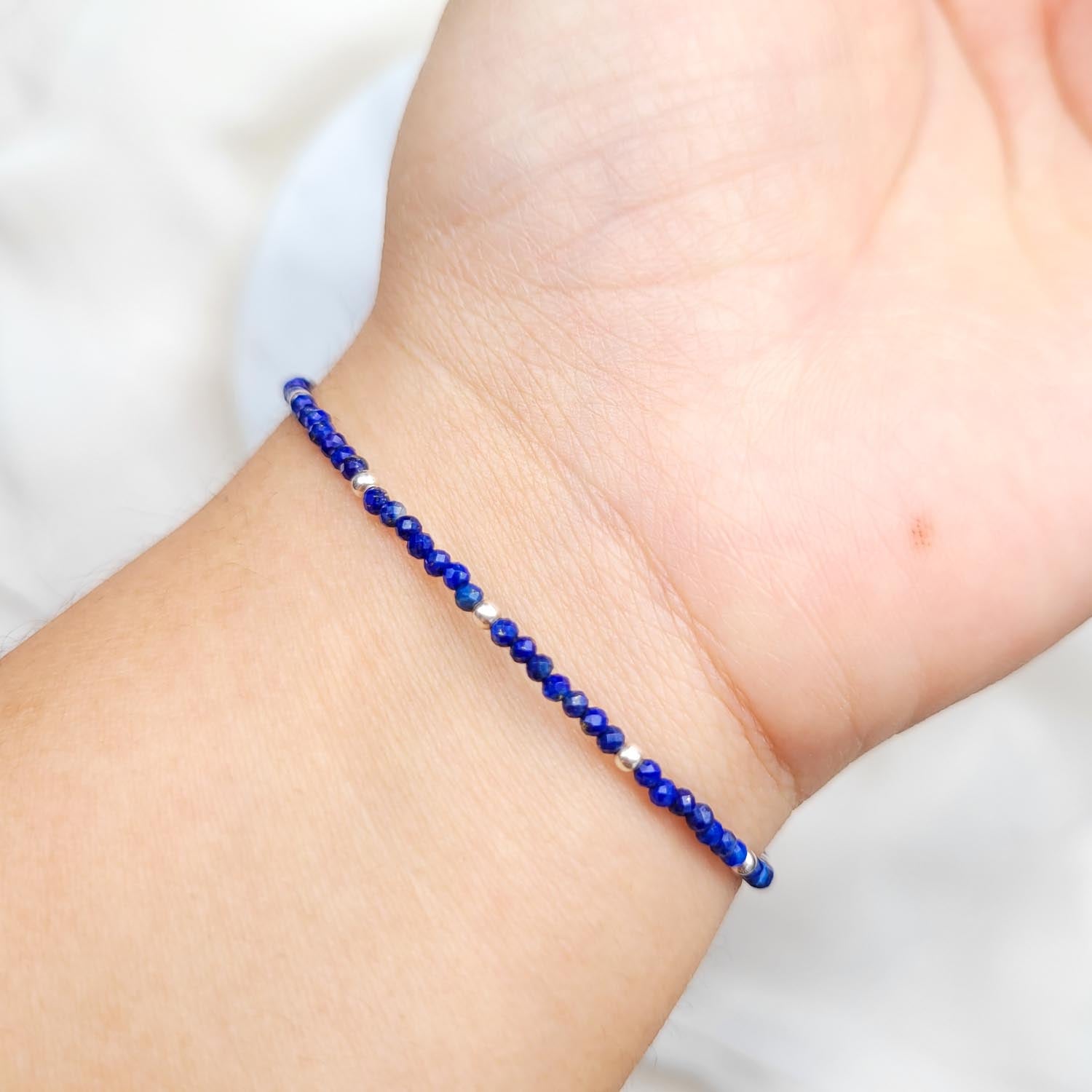 Pulsera Lapizlazuli - 2mm