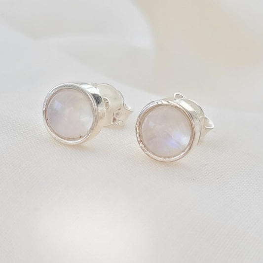 Aretes básico Piedra Luna
