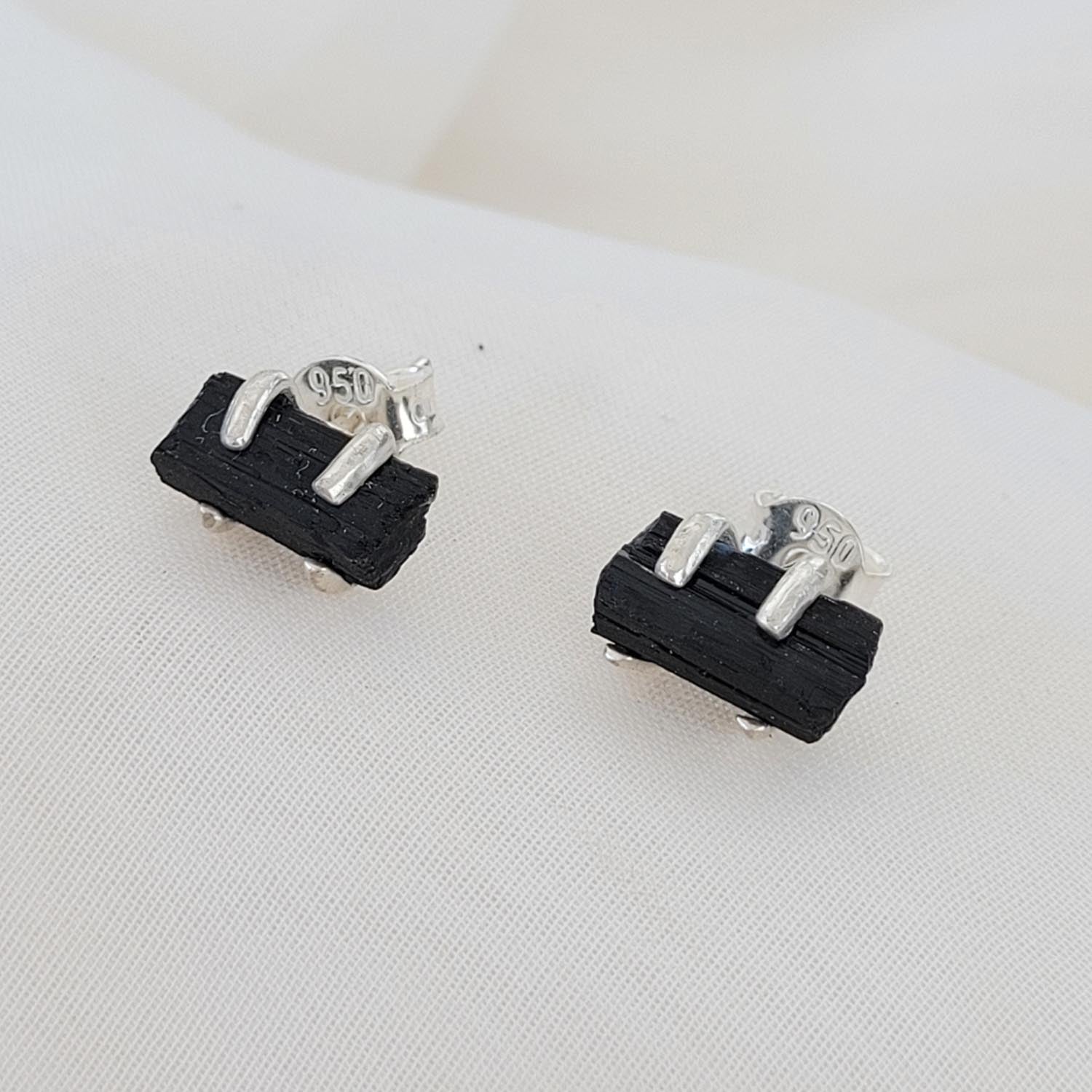 Aretes Kuna Turmalina Negra