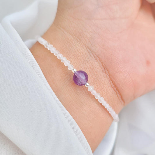 Pulsera Lila Amatista