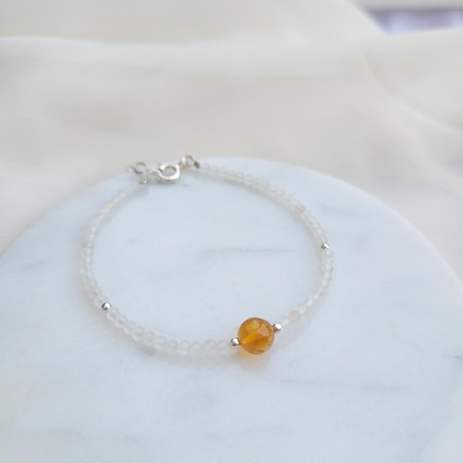 Pulsera Lila Citrino