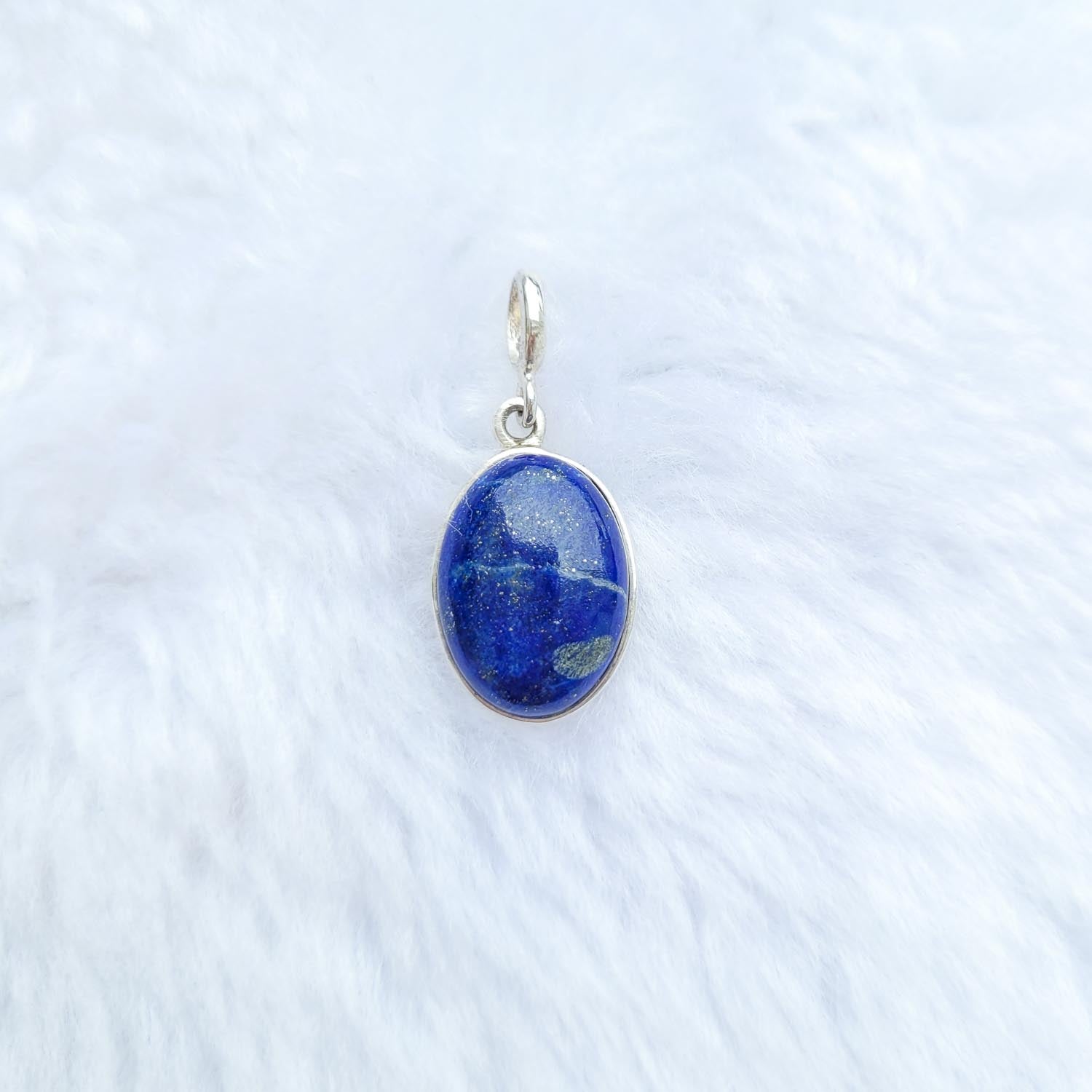 Collar Lapizlazuli Oval