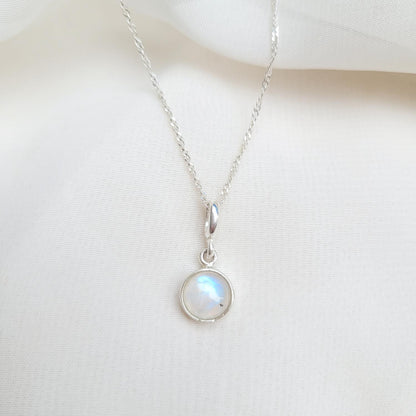 Collar Maru Piedra Luna 9mm