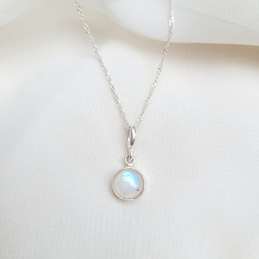 Collar Maru Piedra Luna 9mm