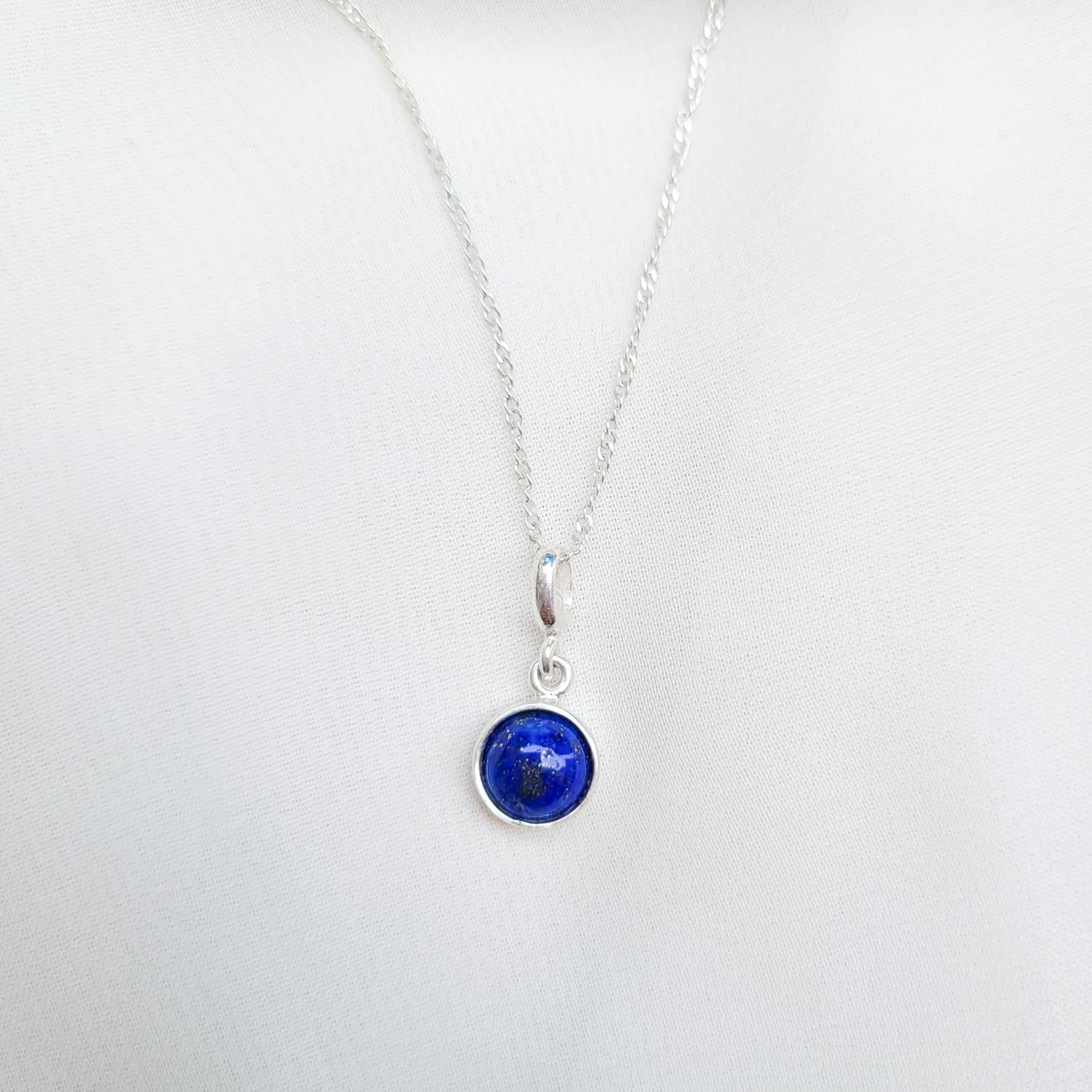 Collar Maru Lapizlazuli 9mm