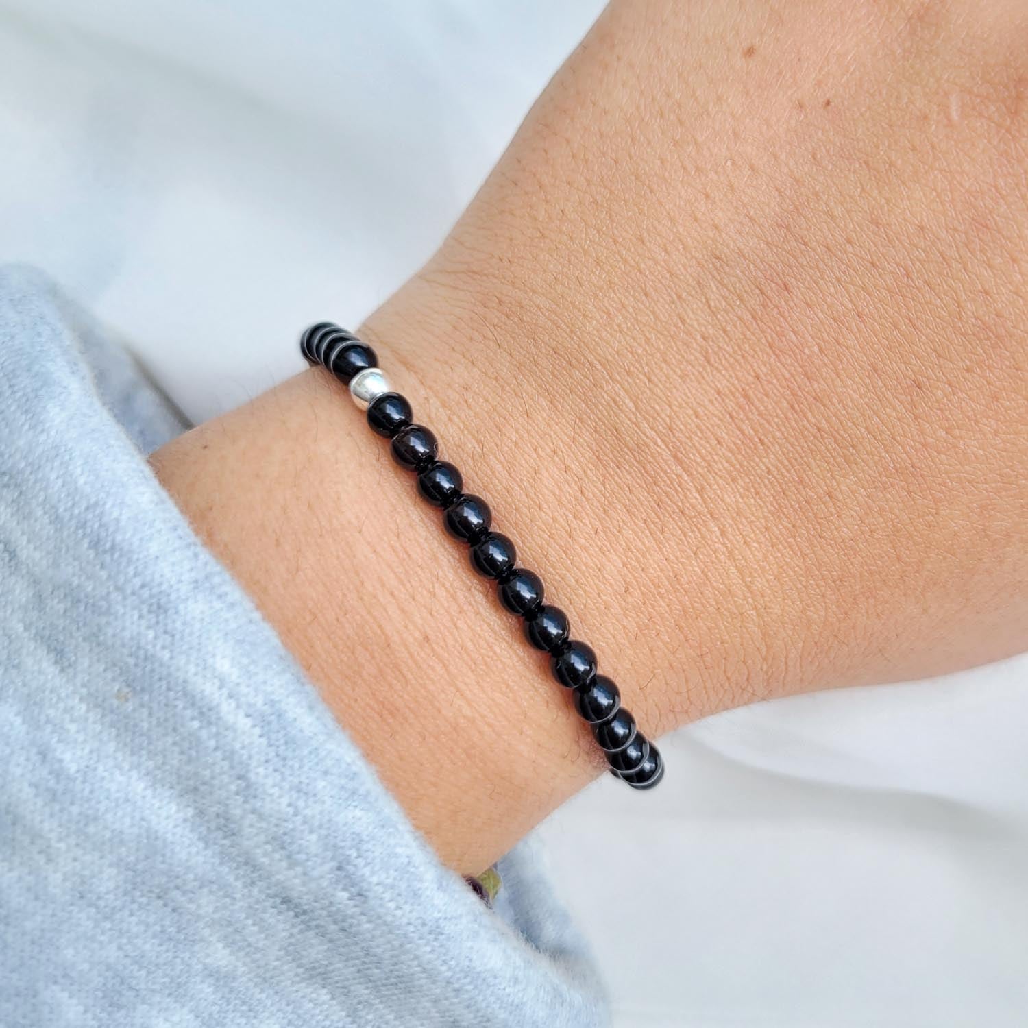 Pulsera Mell Onix Negro