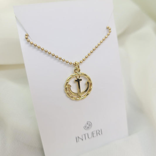 Collar Acero Ancla
