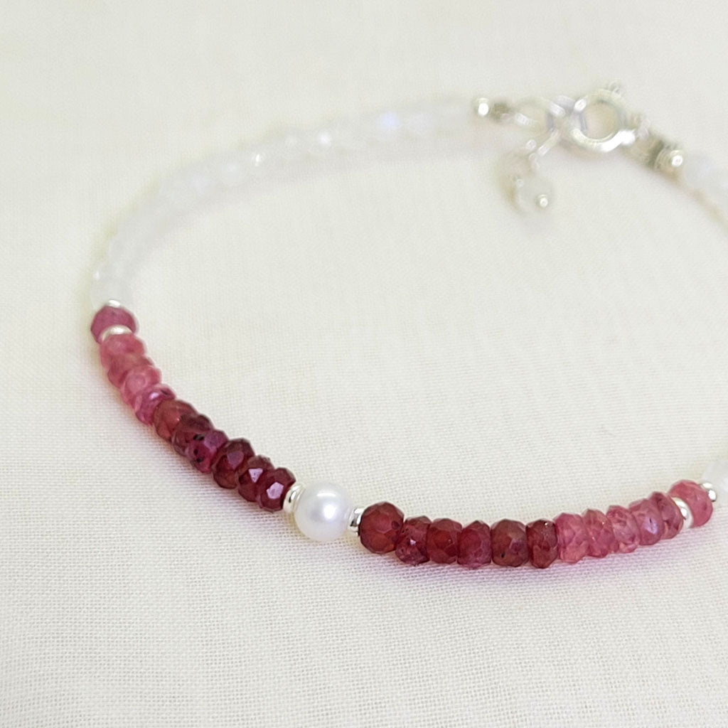 Pulsera Emilia Rubí