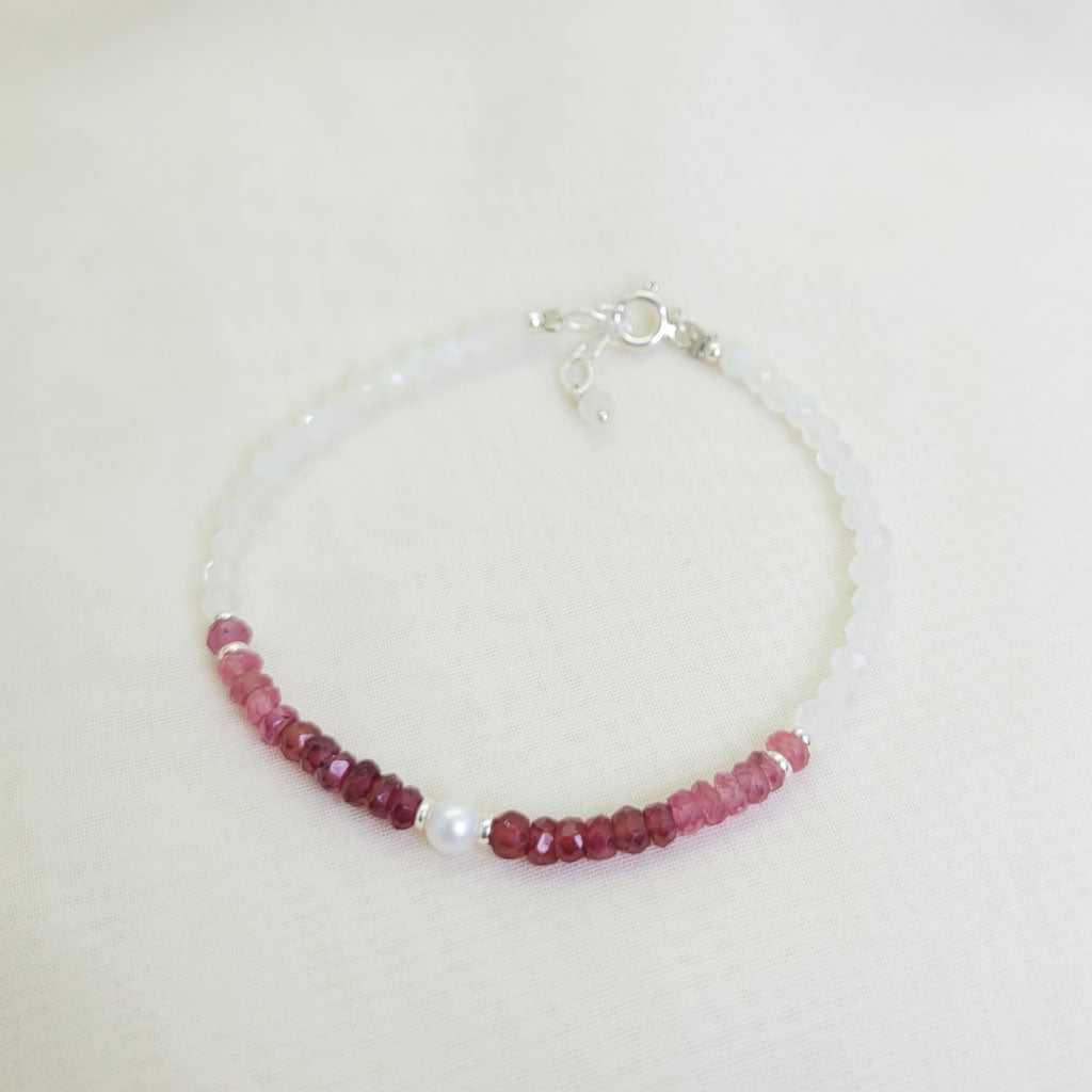 Pulsera Emilia Rubí