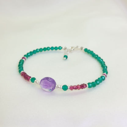 Pulsera Samantha Amatista