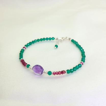 Pulsera Samantha Amatista