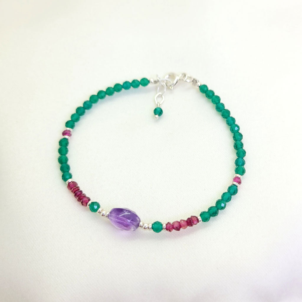 Pulsera Samantha Amatista