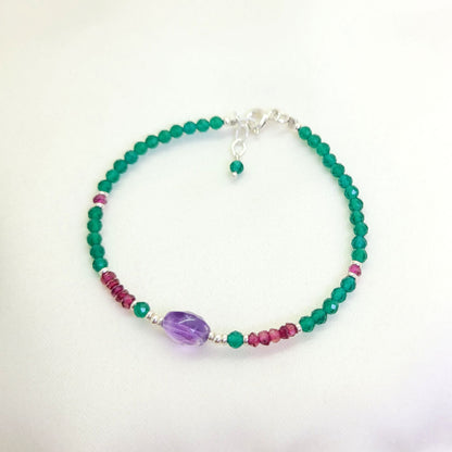 Pulsera Samantha Amatista