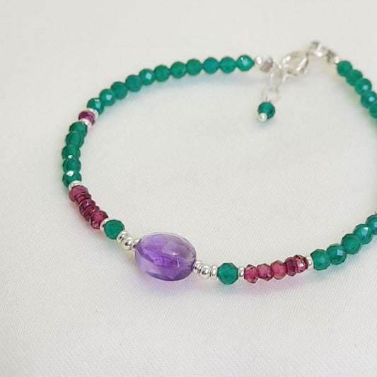 Pulsera Samantha Amatista