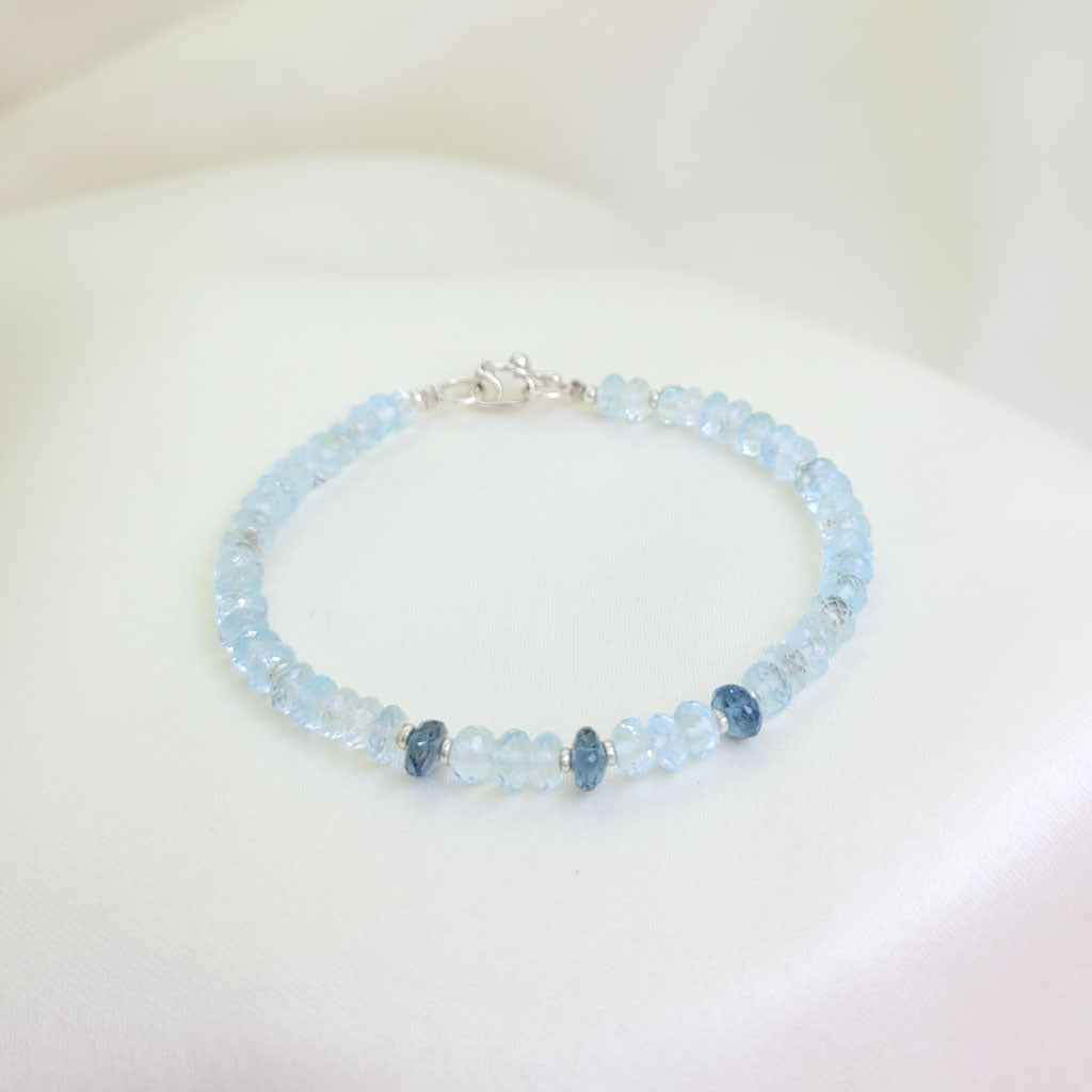 Pulsera Topacio Sky Blue