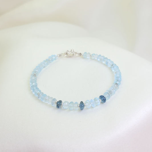 Pulsera Topacio Sky Blue