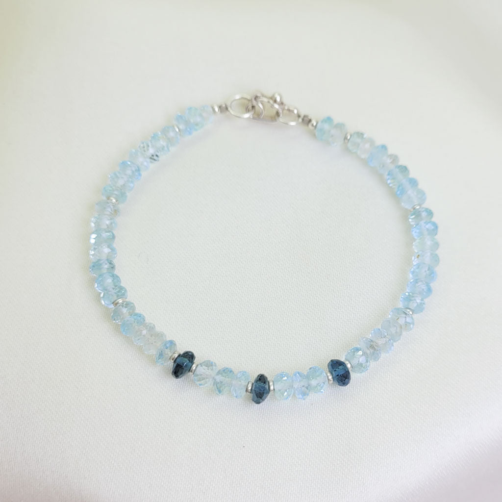 Pulsera Topacio Sky Blue