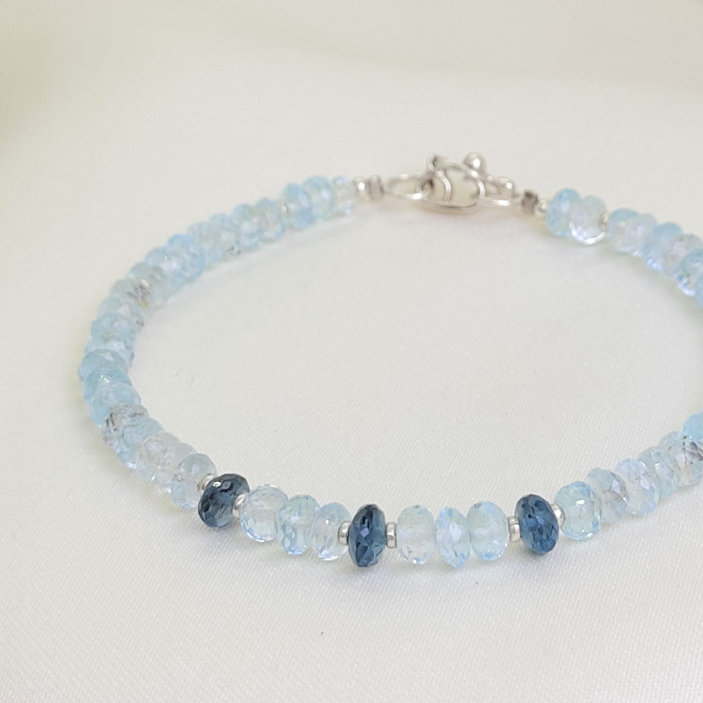 Pulsera Topacio Sky Blue