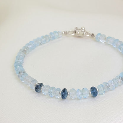 Pulsera Topacio Sky Blue