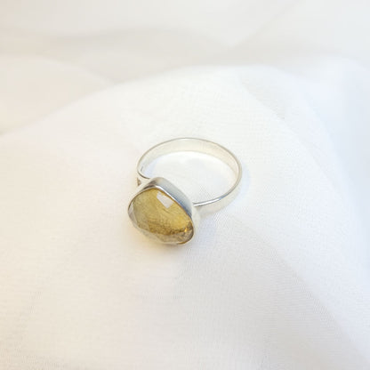 Anillo Citrino