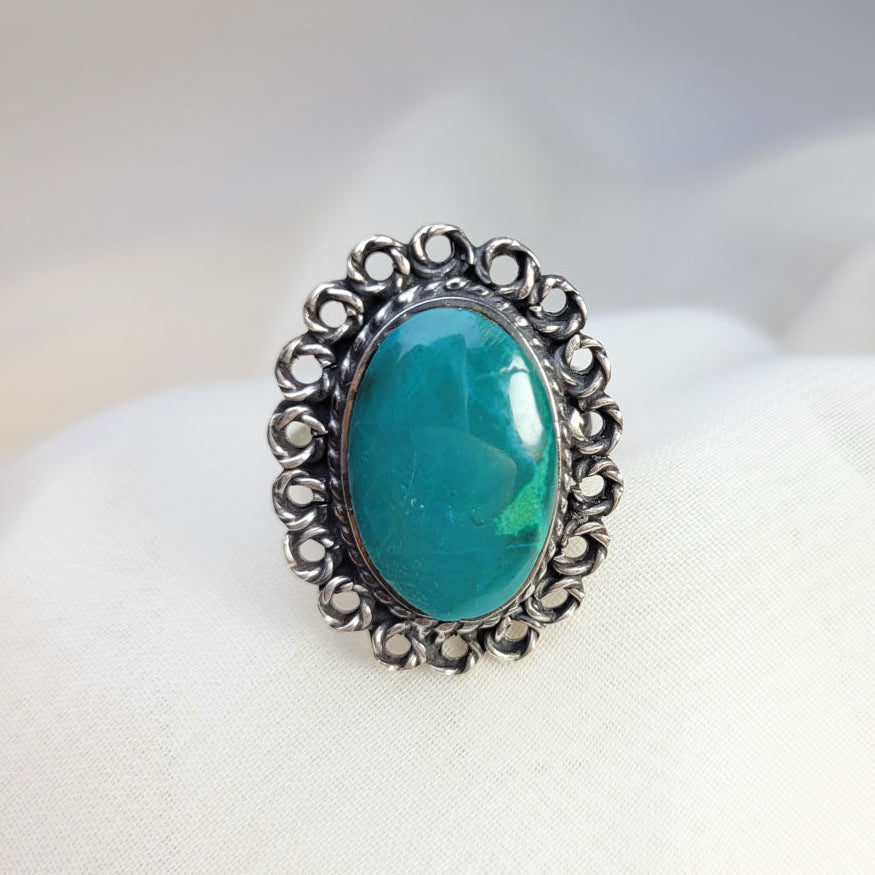 Anillo Crisocola