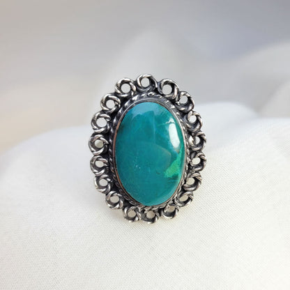 Anillo Crisocola