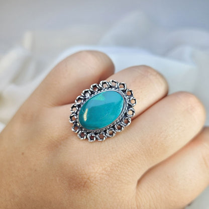 Anillo Crisocola