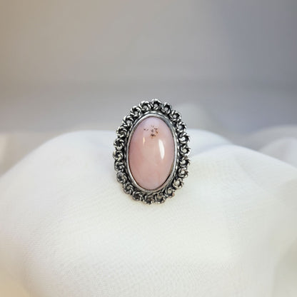 Anillo Opalo Rosa