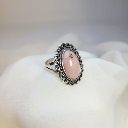 Anillo Opalo Rosa