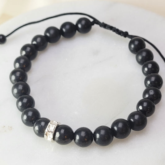 Pulsera Shunguita Plata