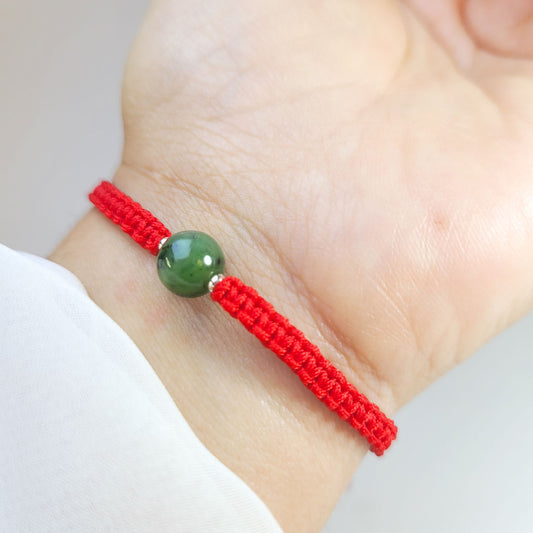 Pulsera Jade tejida
