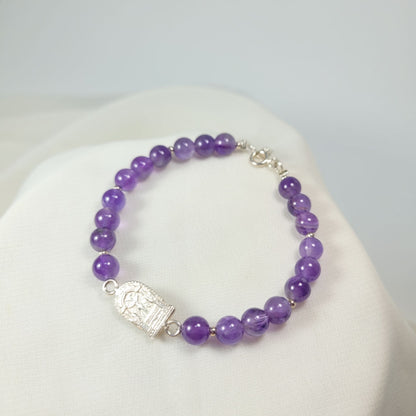 Pulsera Amatista Señor de loa Milagros
