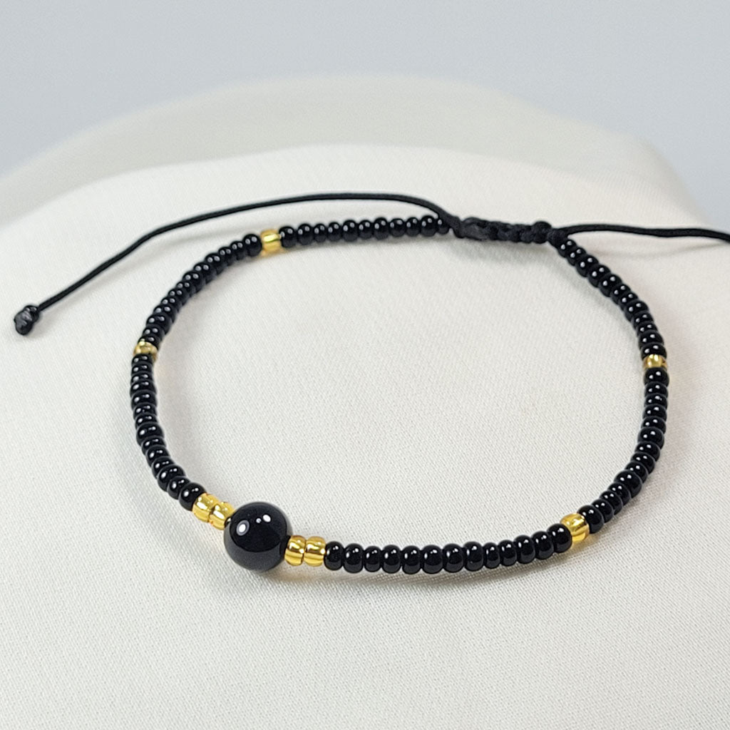 Pulsera Bella Turmalina Negra