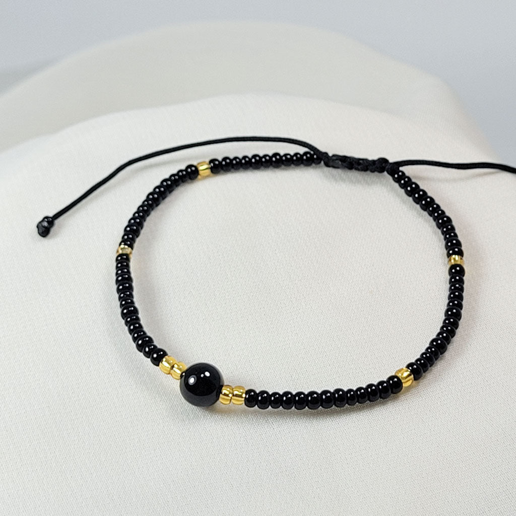 Pulsera Bella Turmalina Negra