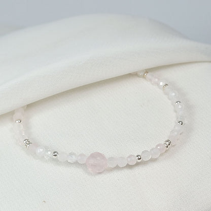 Pulsera Full Cuarzo Rosa