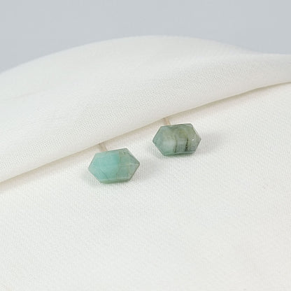 Aretes Esmeralda Diamante