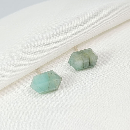 Aretes Esmeralda Diamante