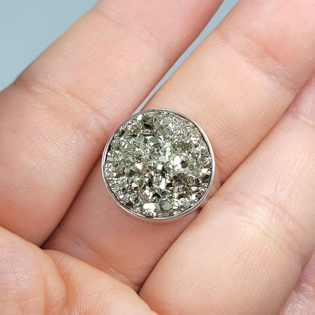 Anillo Regulable de Pirita
