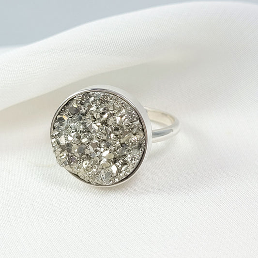 Anillo Regulable de Pirita