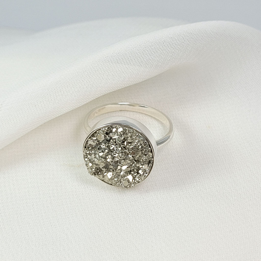 Anillo Regulable de Pirita