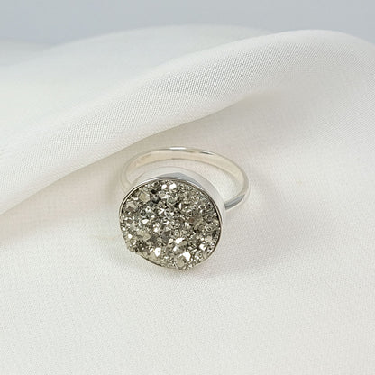 Anillo Regulable de Pirita